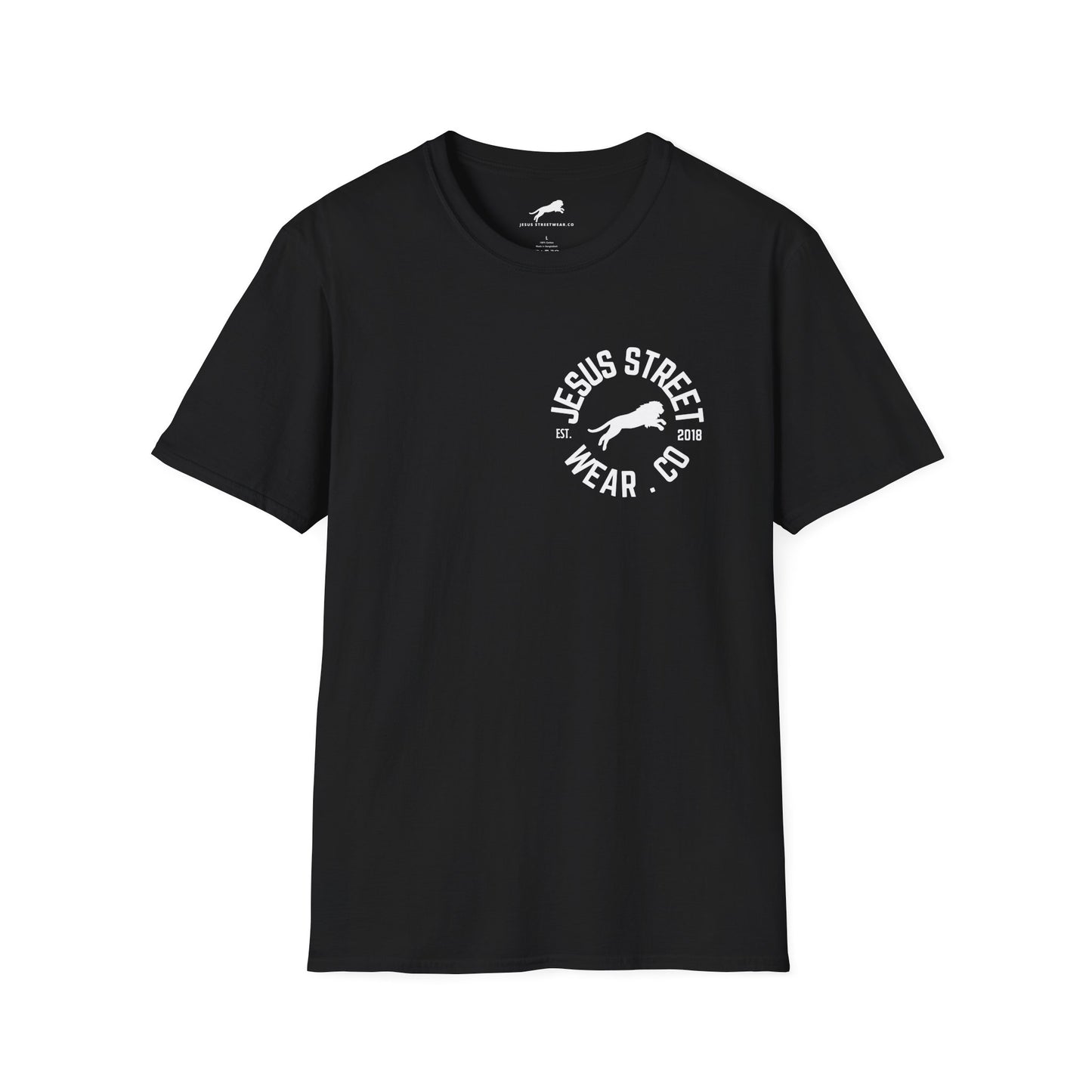 BLACK T-SHIRT JESUS STREETWEAR.CO