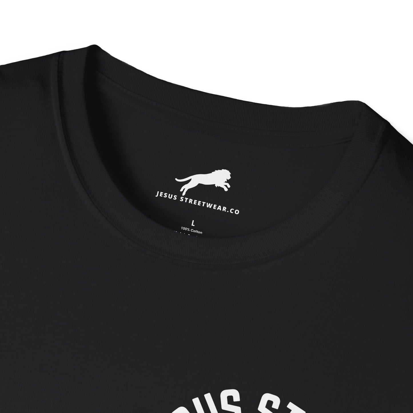BLACK T-SHIRT JESUS STREETWEAR.CO