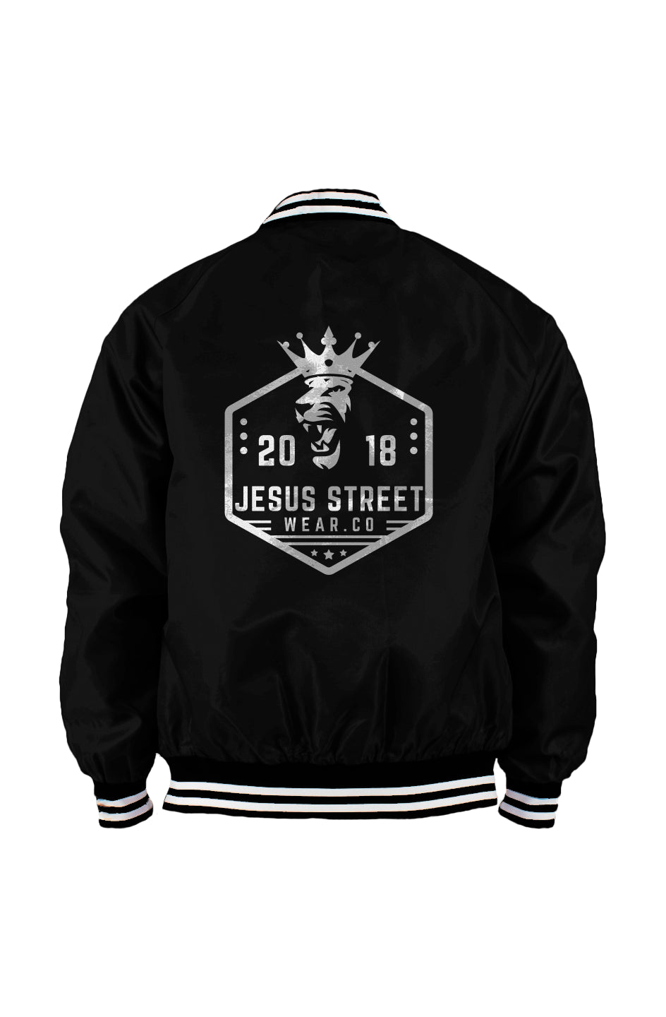 Jesus Streetwear Varsity Bomber Jacket