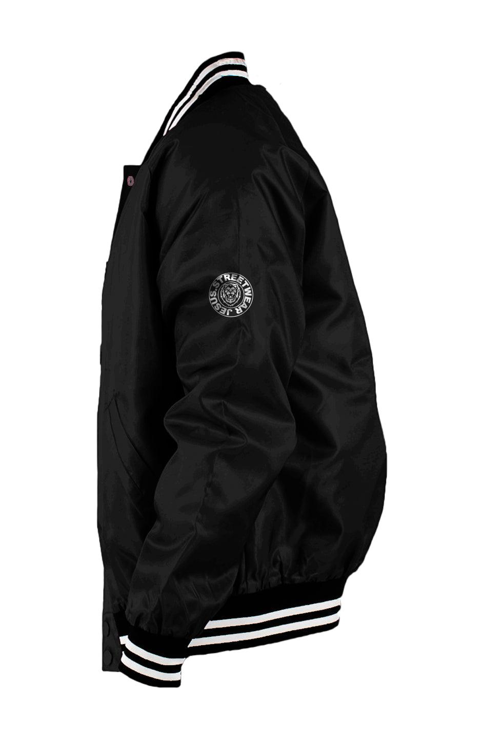 Jesus Streetwear Varsity Bomber Jacket
