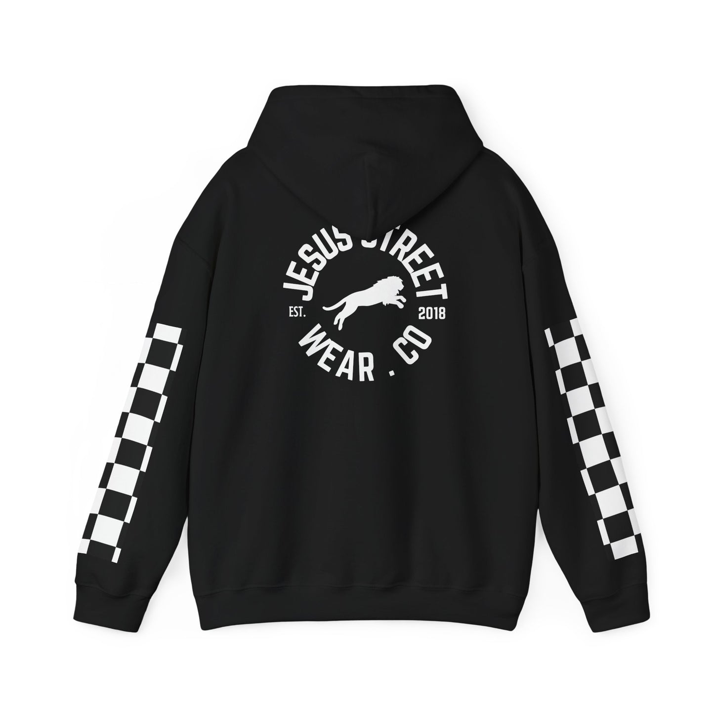 JESUS STREETWEAR HOODIE BLACK
