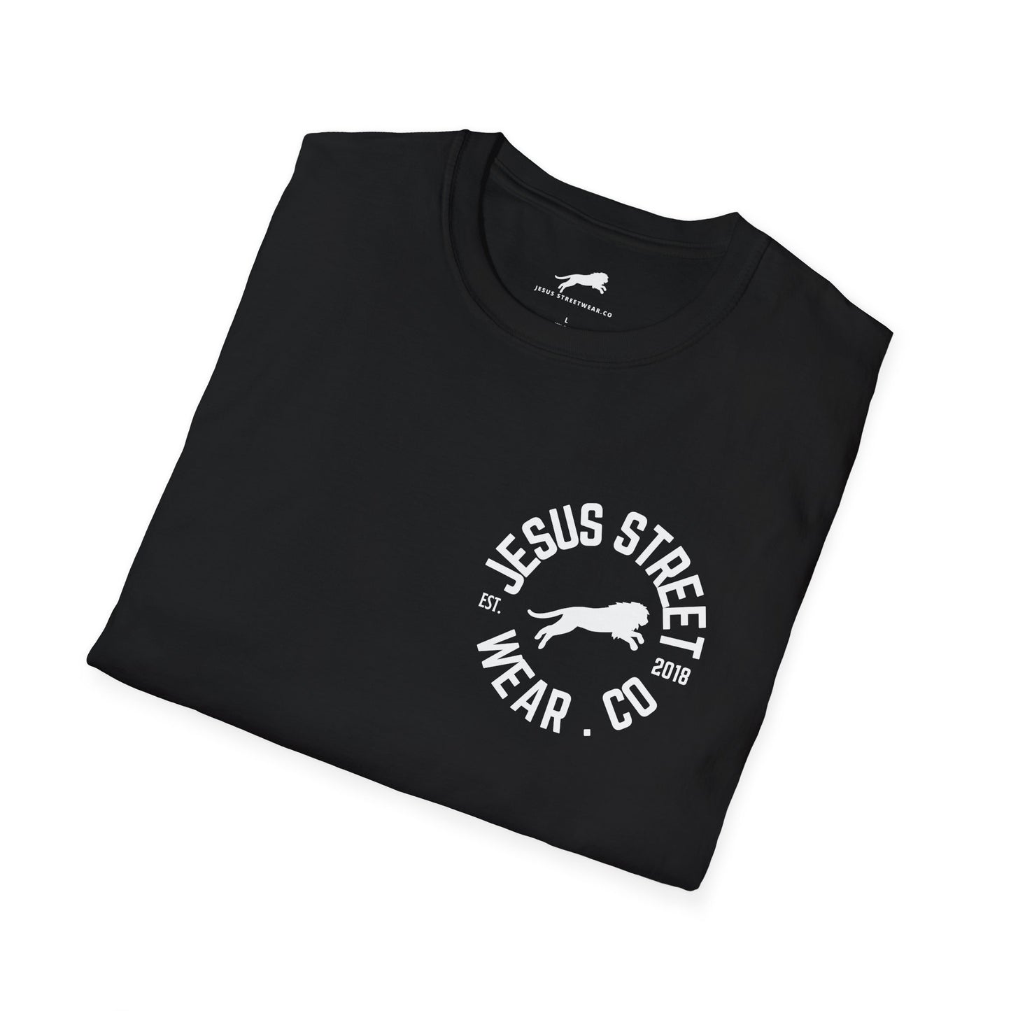 BLACK T-SHIRT JESUS STREETWEAR.CO