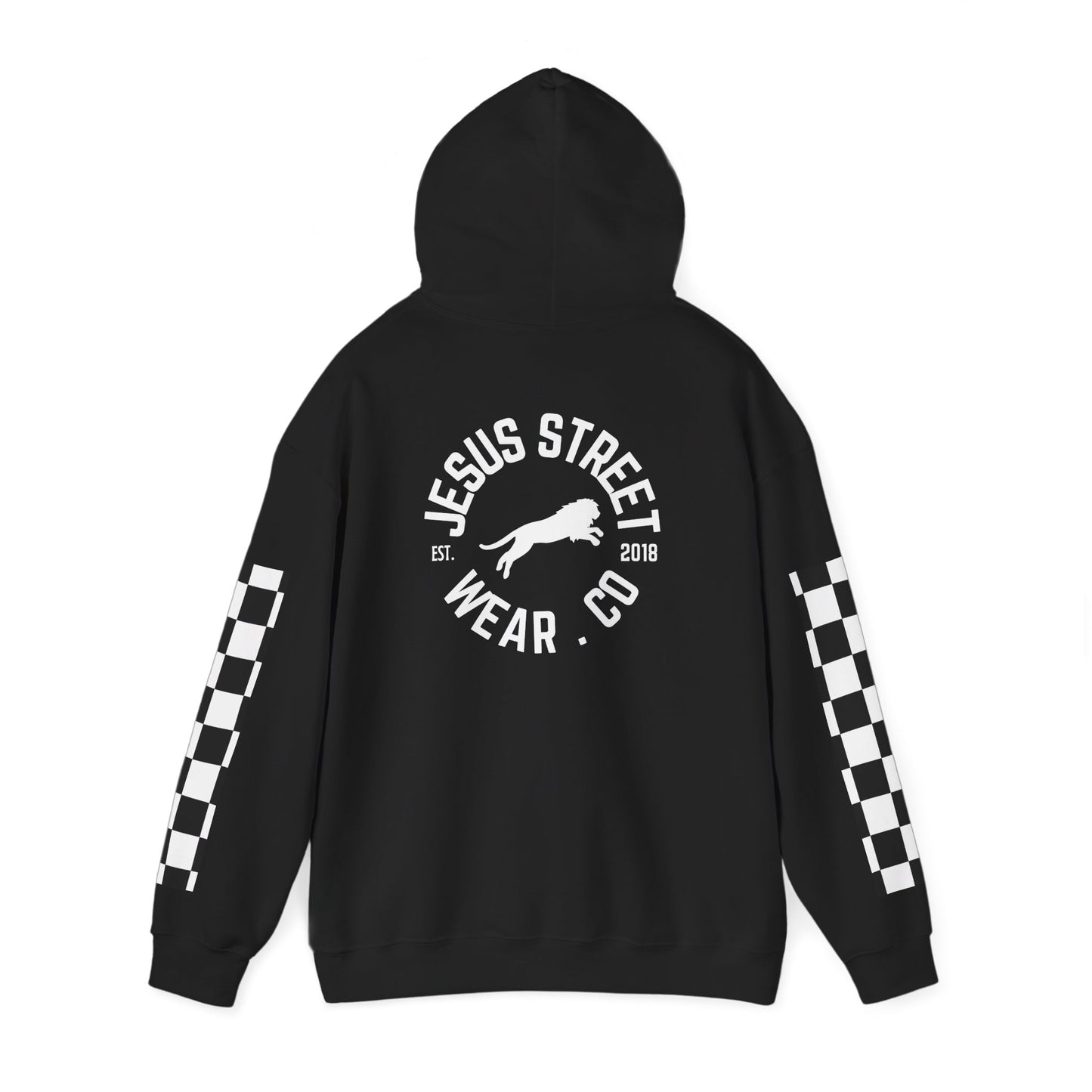JESUS STREETWEAR HOODIE BLACK