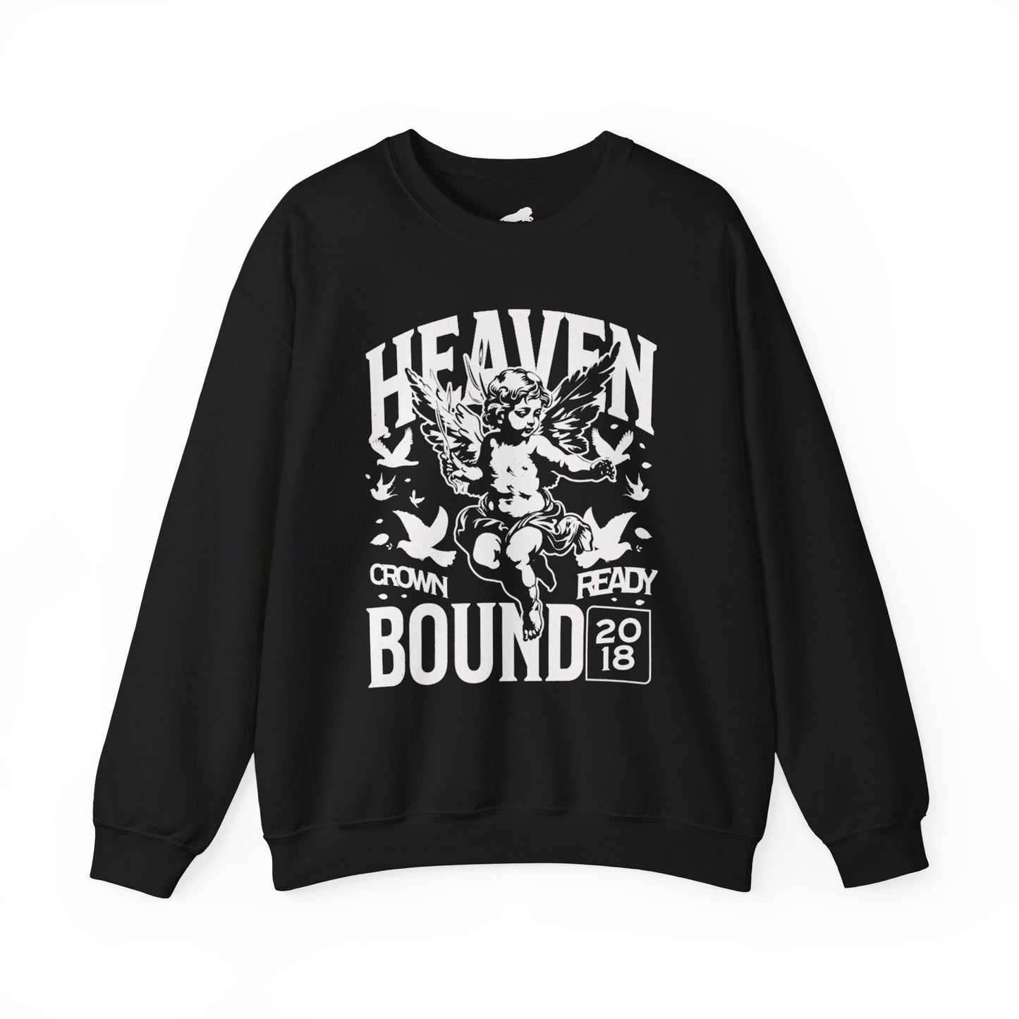 Heaven Bound Crewneck BLK