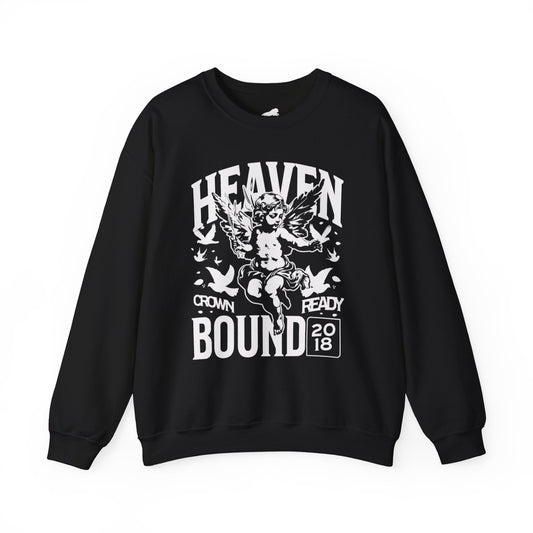 Heaven Bound Crewneck BLK