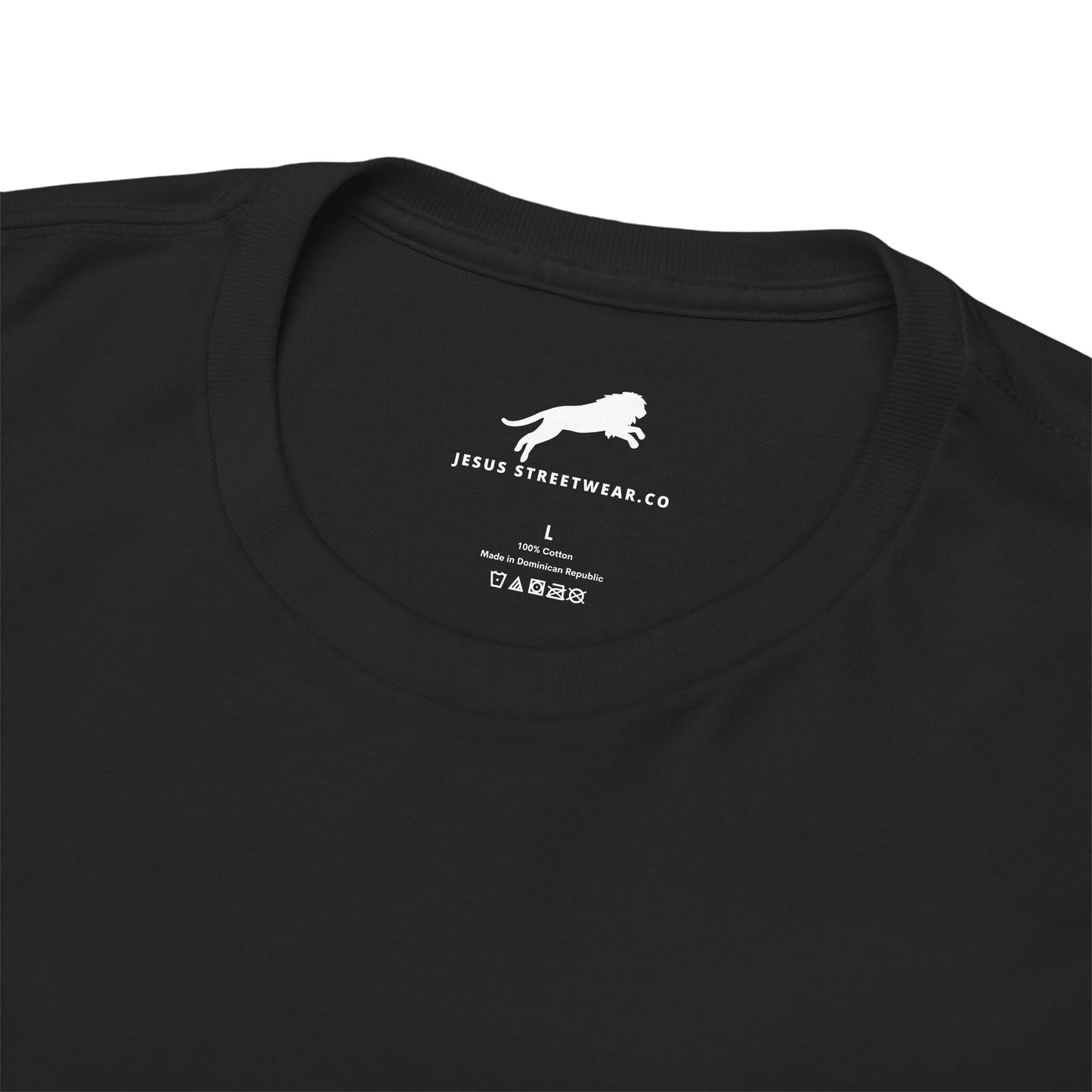 WOMAN OF FAITH-TEE (BLACK/WHITE)