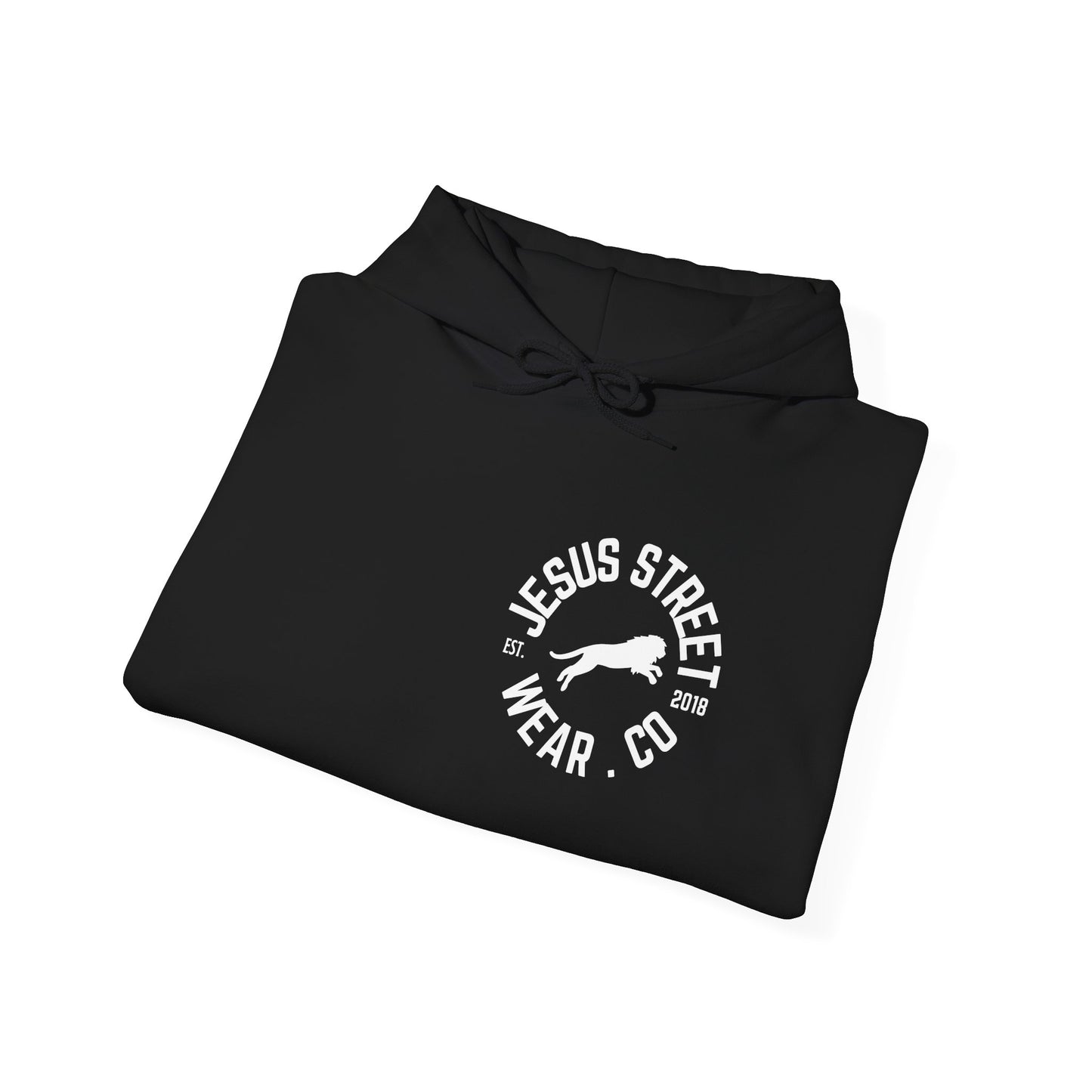 JESUS STREETWEAR HOODIE BLACK