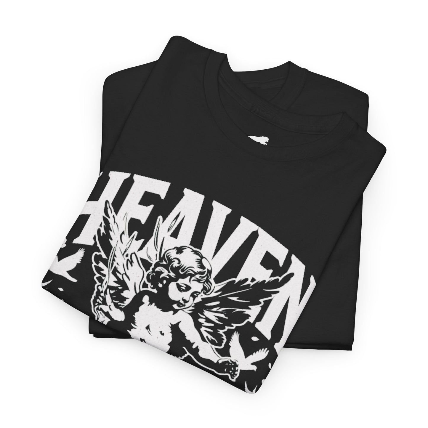 Heaven Bound  — Cherub Graphic 'Crown Ready' Shirt