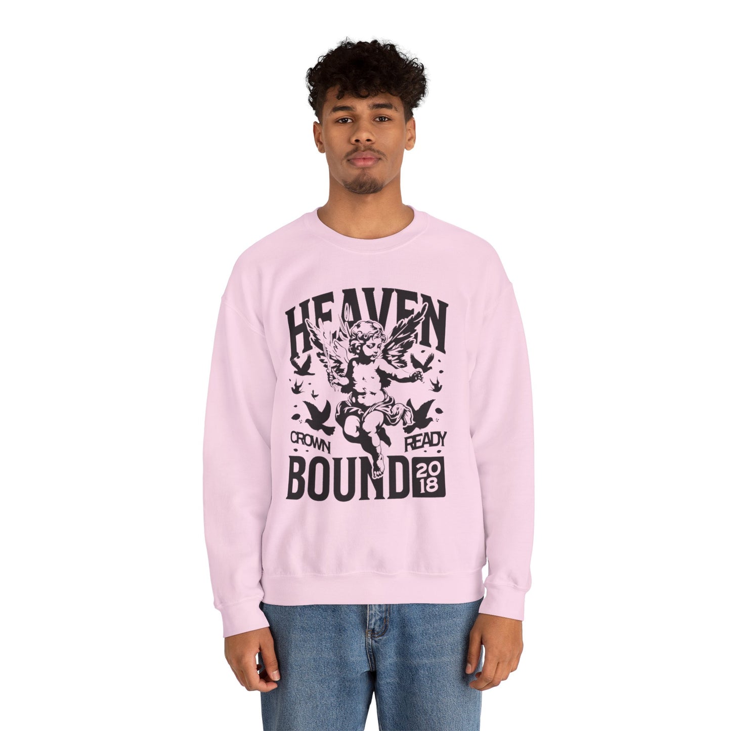 'Heaven Bound' Crewneck Cherub